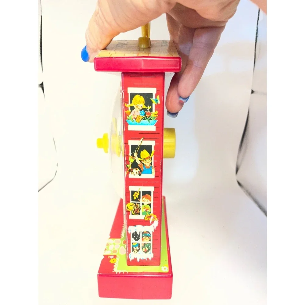 2009 FISHER PRICE music box teaching  CLOCK-# 998-VTG